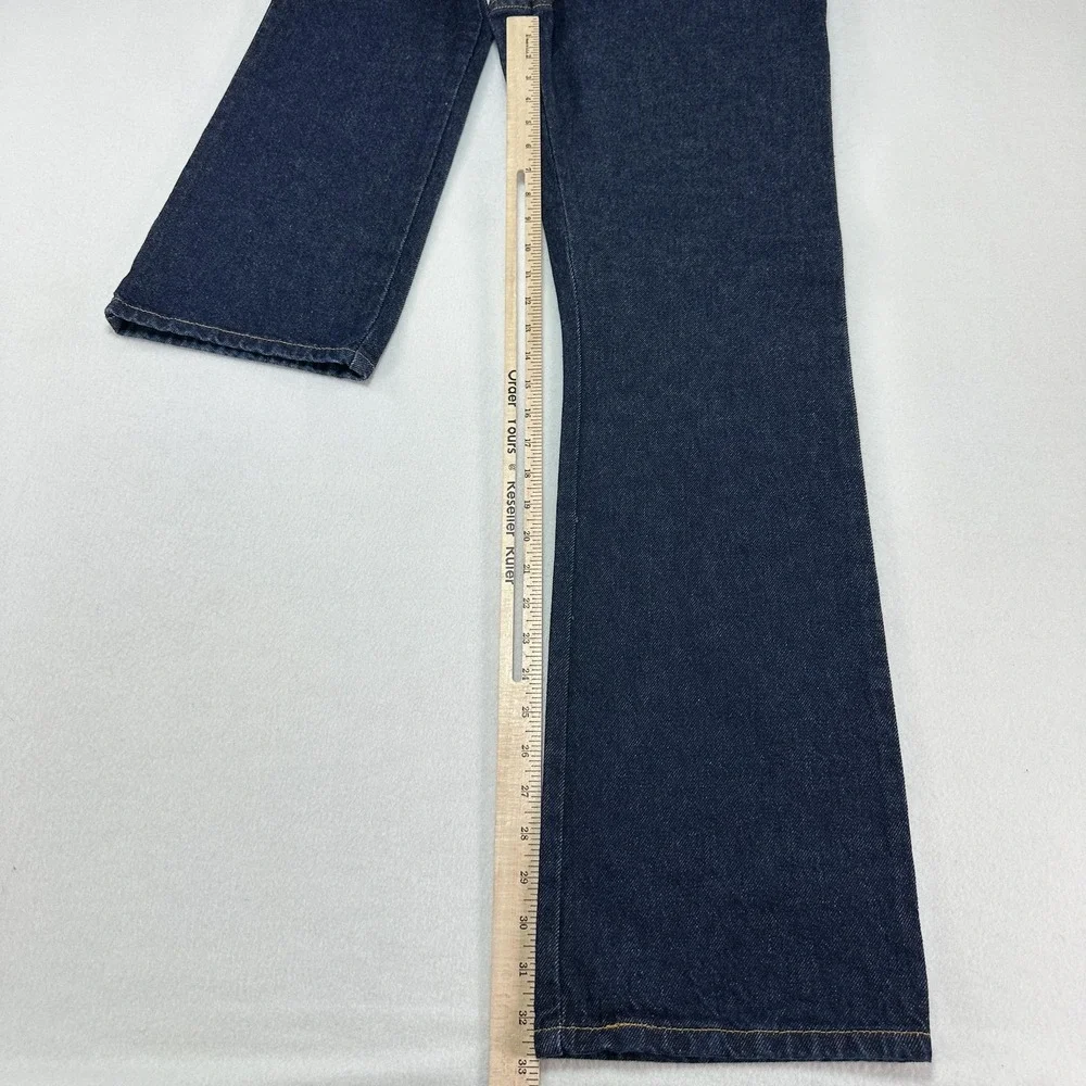 Vintage Levi's 517 Jeans Mens 30x32 Blue Bootcut Dark Wash Denim Classic Y2K A2